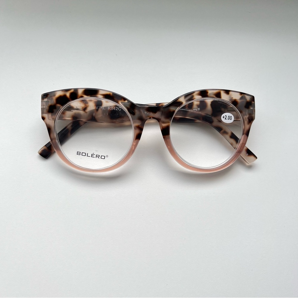 Oversized Cateye Readers Glasses